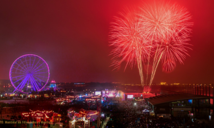 Igloofest celebra el año nuevo en el Vieux-Port de Montréal con conciertos y fuegos artificiales