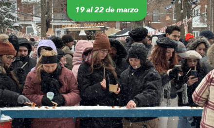 Cabane Panache, la fiesta del jarabe de arce en Montréal