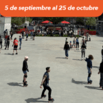 Pista de patinaje sobre ruedas en l’Esplanade Tranquille