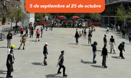 Pista de patinaje sobre ruedas en l’Esplanade Tranquille