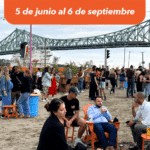 Playa del Courant, vive el verano a orillas del río Saint-Laurent