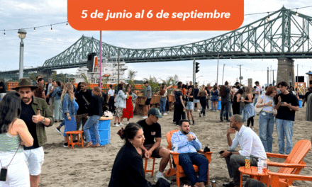 Playa del Courant, vive el verano a orillas del río Saint-Laurent