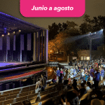 Théâtre de Verdure, un espacio para las artes al aire libre