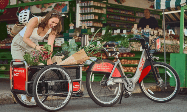 Remolques BIXI nace en Montréal y está listo para usar