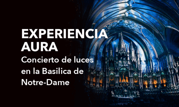Experencia Aura: Concierto de luces en la Basilica de Notre-Dame