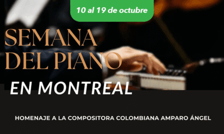 Semana del Piano en Montréal, homenaje a Colombia