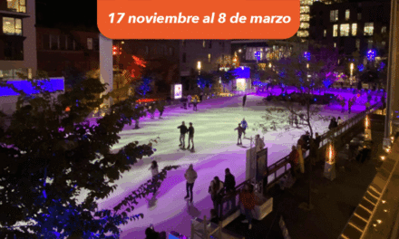 La gran pista de hielo de la Esplanade Tranquille regresa