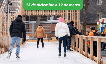 Place du Village Montréal abre su pista de hielo