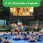 Cine Flotante en Montréal: Películas en la piscina