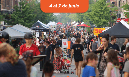 Azimut, venta callejera, música y más en el promenade Masson