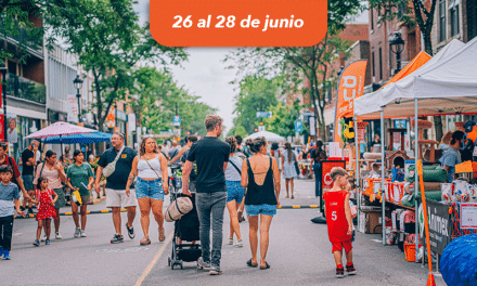 Venta peatonal de verano en Promenade Wellington