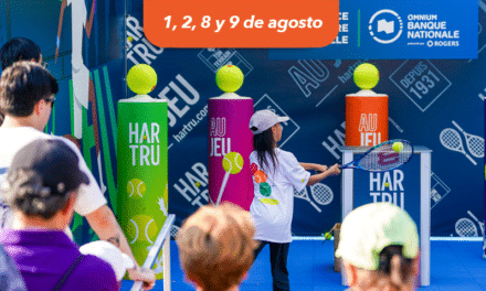 Descubre la fan zone del abierto de tenis OBN Montréal